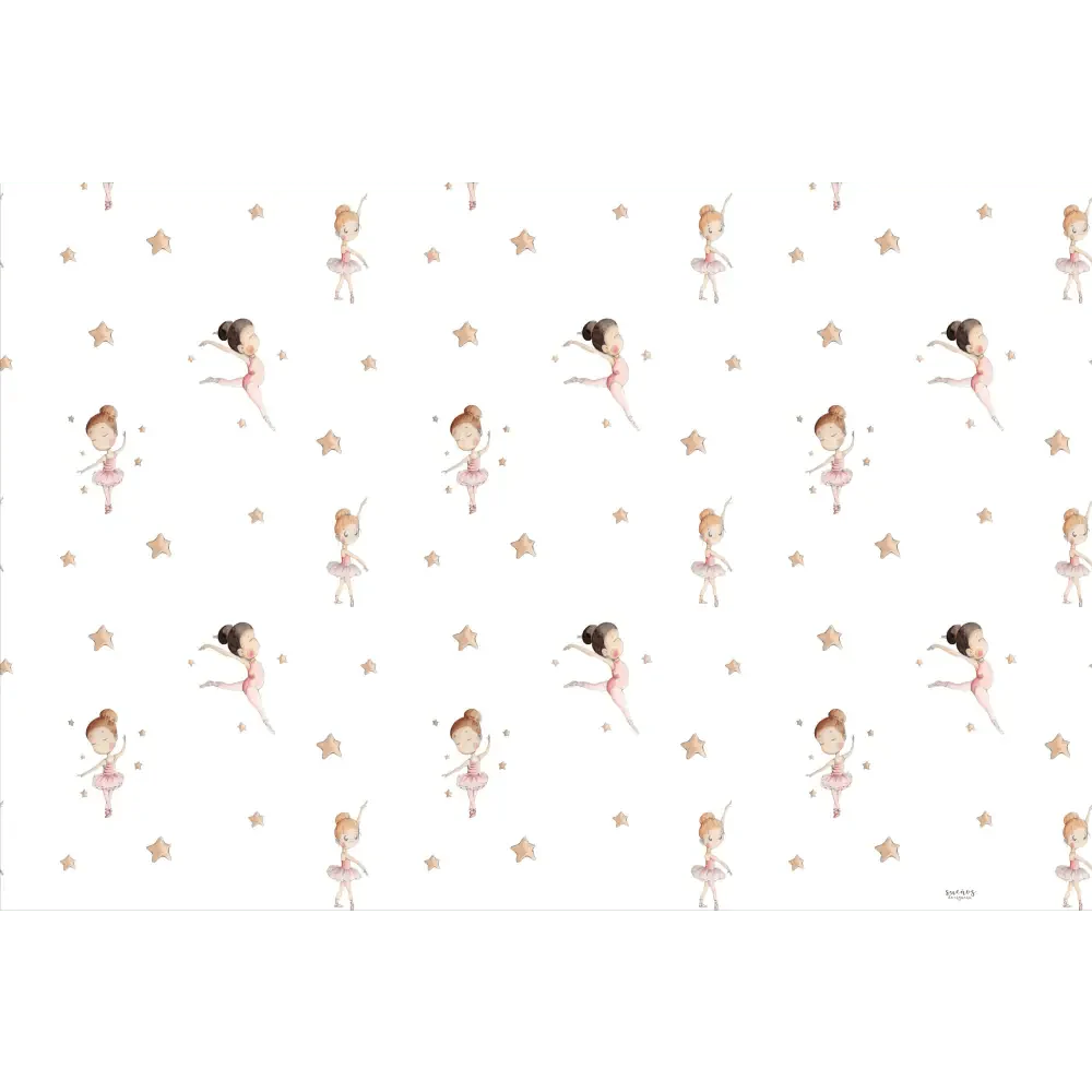 Alfombra Vinilica 120x160 SDC BAILARINAS