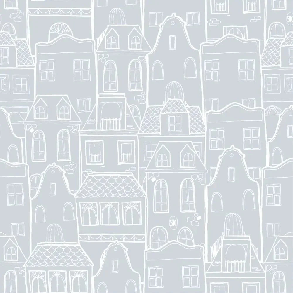 Papel Pintado CASAS SDC-LH-005 AZUL EMPOLVADO