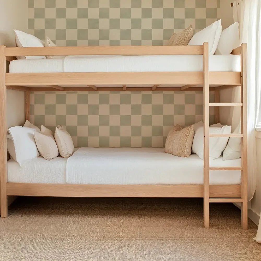 Papel Pintado Infantil "Damas" Acuarela Menta