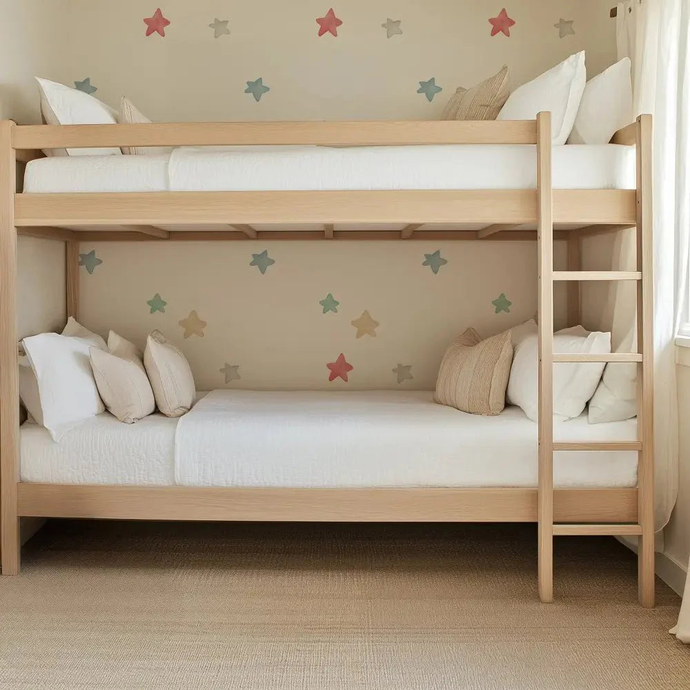 Papel Pintado Infantil Estrellas en acuarela Multicolor