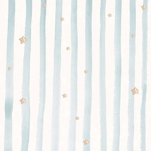 Papel Pintado RAYA ACUARELA SDC-UV-001 AZUL CELESTE