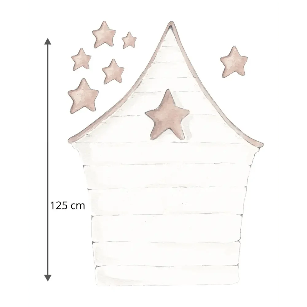 Vinilo Cabecero LITTLE HOUSE