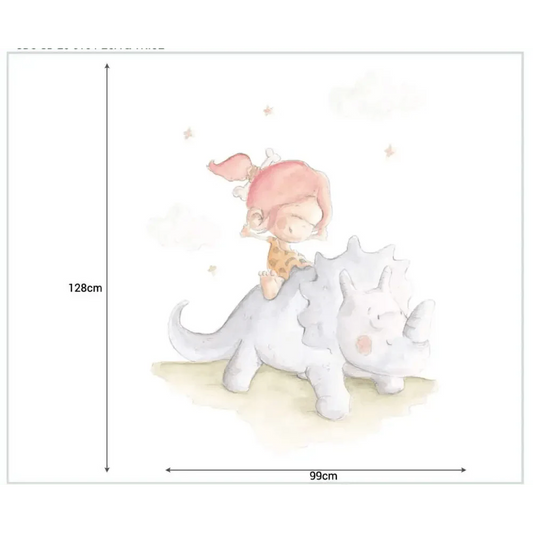 Vinilo Decorativo Infantil Dinosaurio PECA & TRICE