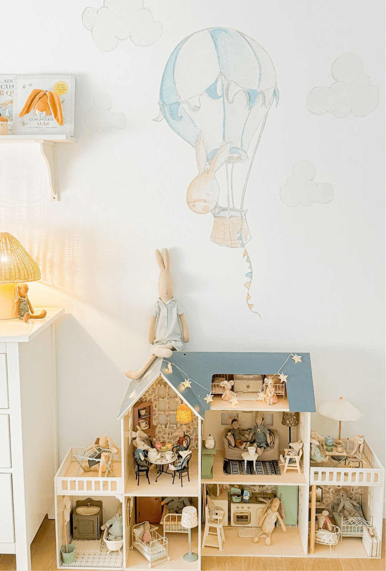 Vinilo Decorativo Infantil RABBIT IN BALLOON