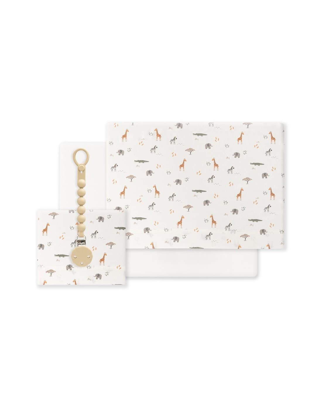 Tríptico de cuna bebé estampado sabana INTERBABY 621003347 – Juego de sábanas suave y acogedor