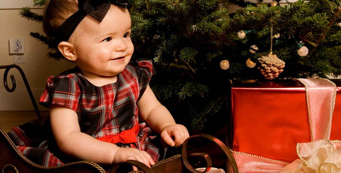 moda navideña para bebé
