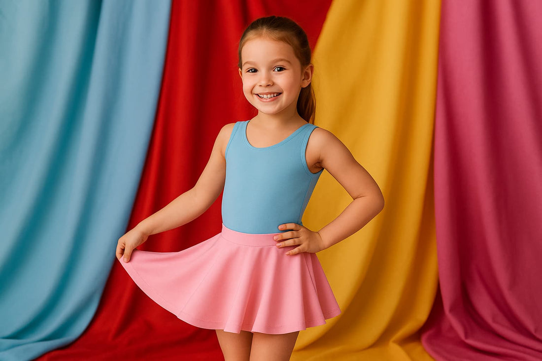 Tejido spandex en moda infantil