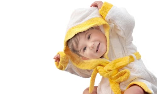 Albornoz bebé niño