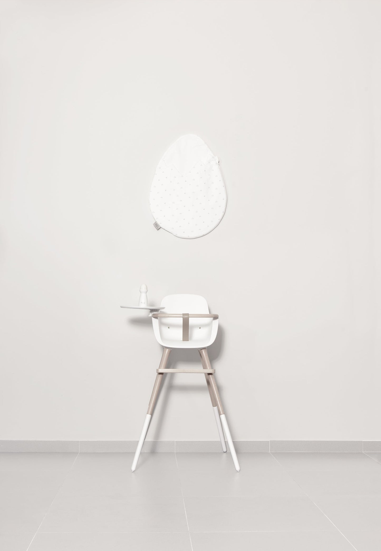 Saco Huevo para recién nacidos - Estampado patitas