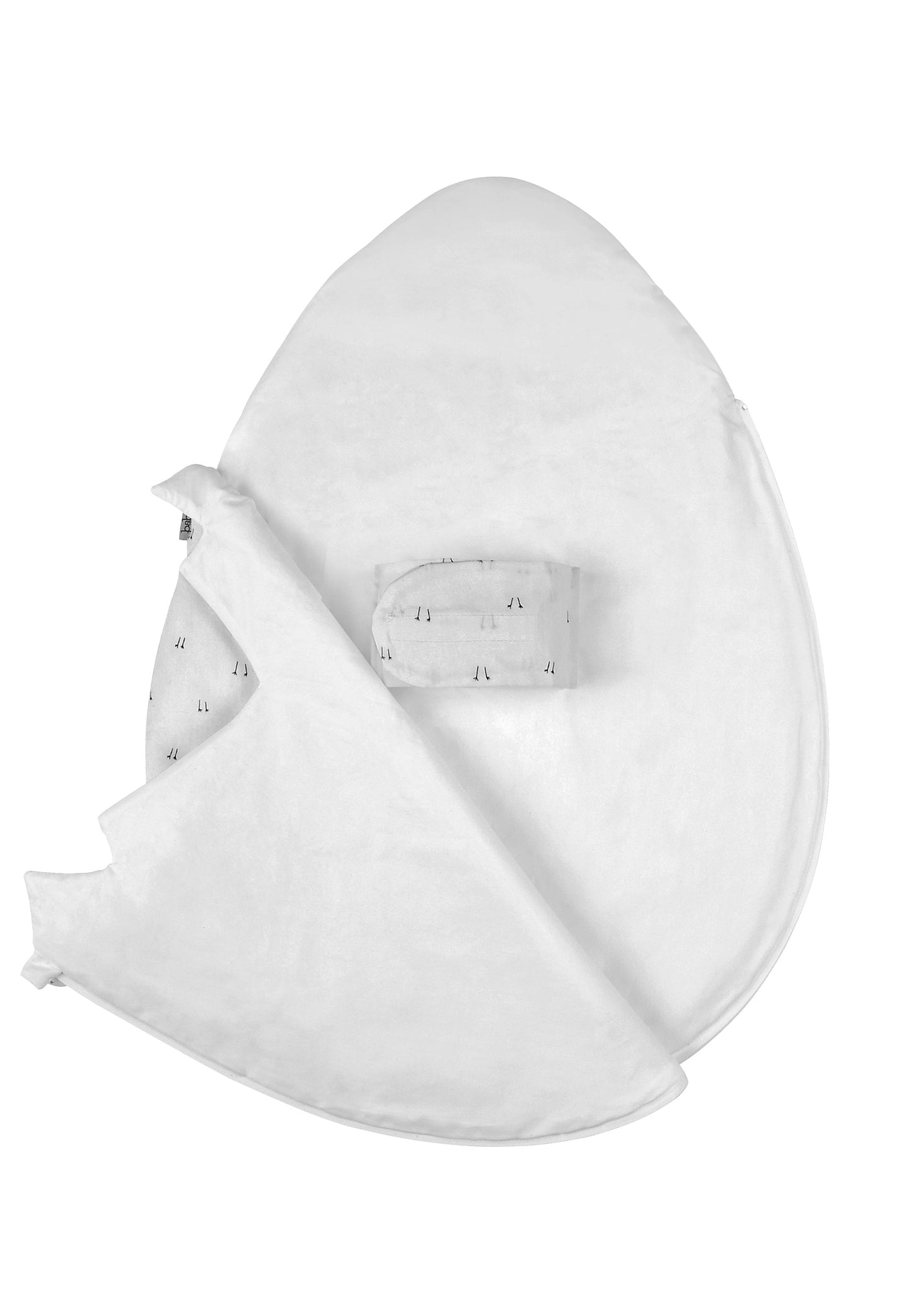 Saco Huevo para recién nacidos - Estampado patitas