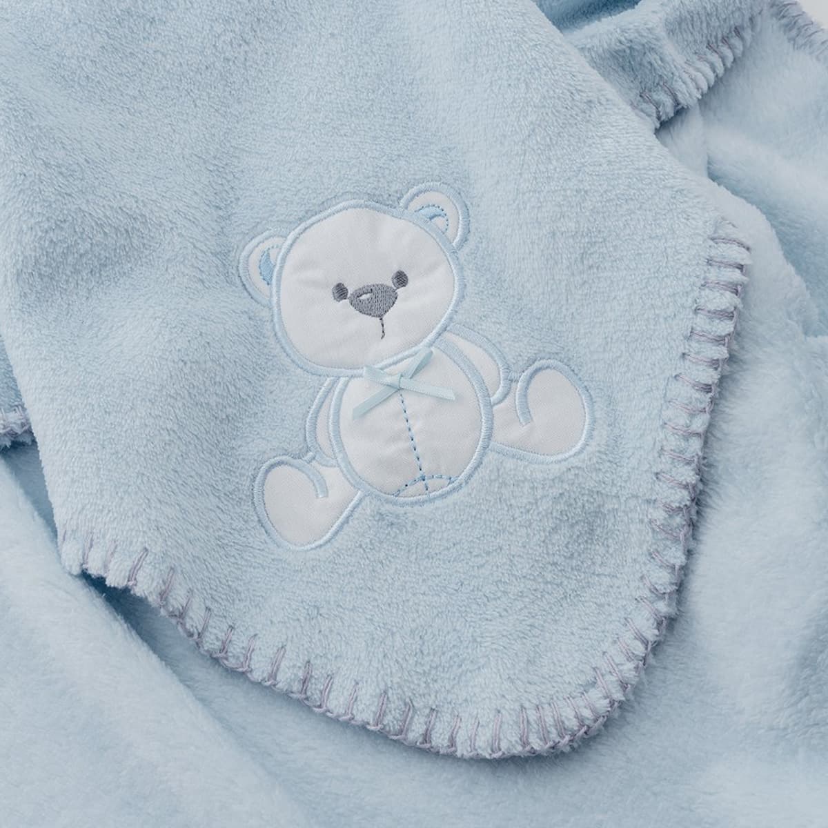 Manta para bebé estampada com estrelas e lua da Interbaby 421100985