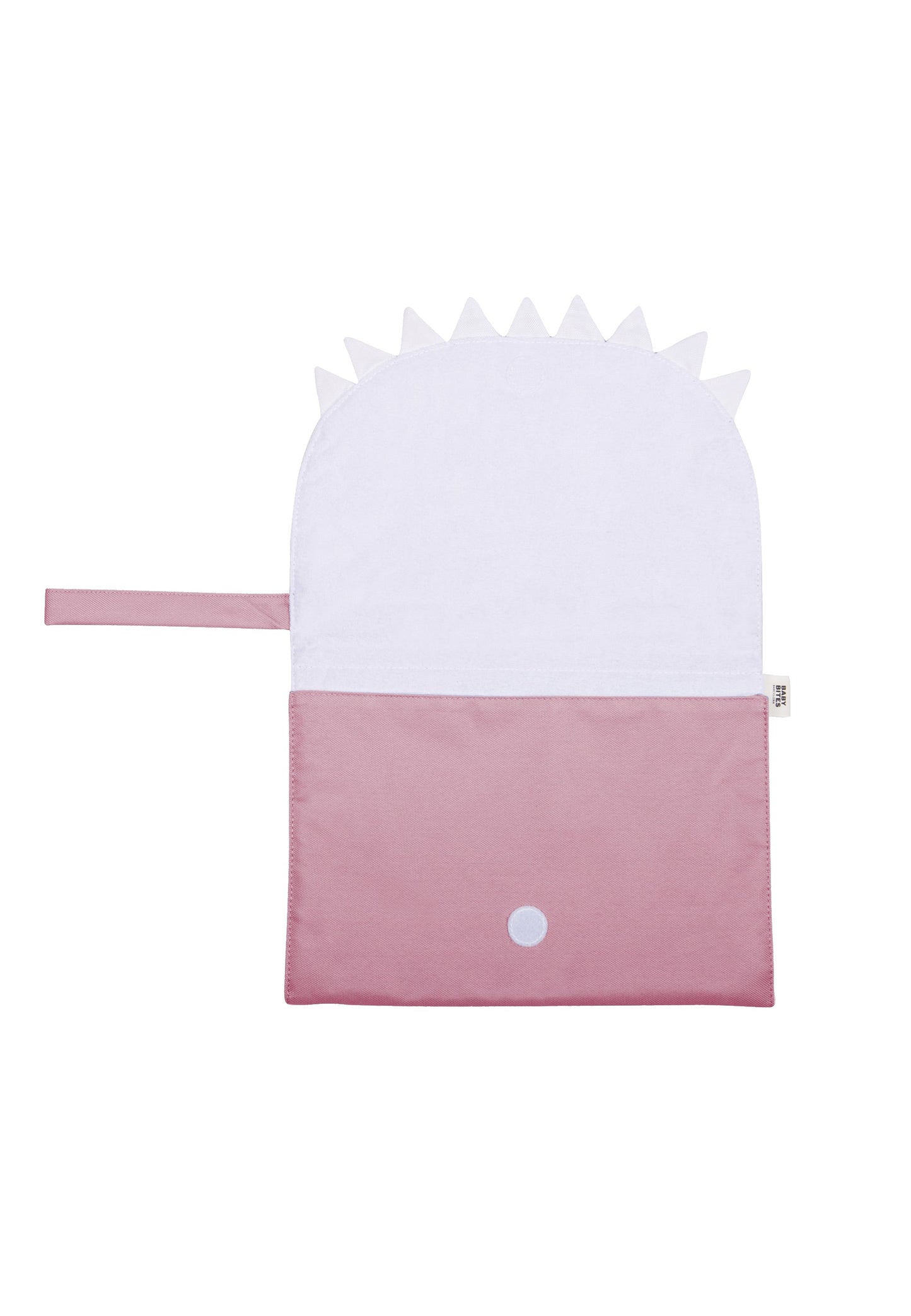 Cambiador de viaje rosa