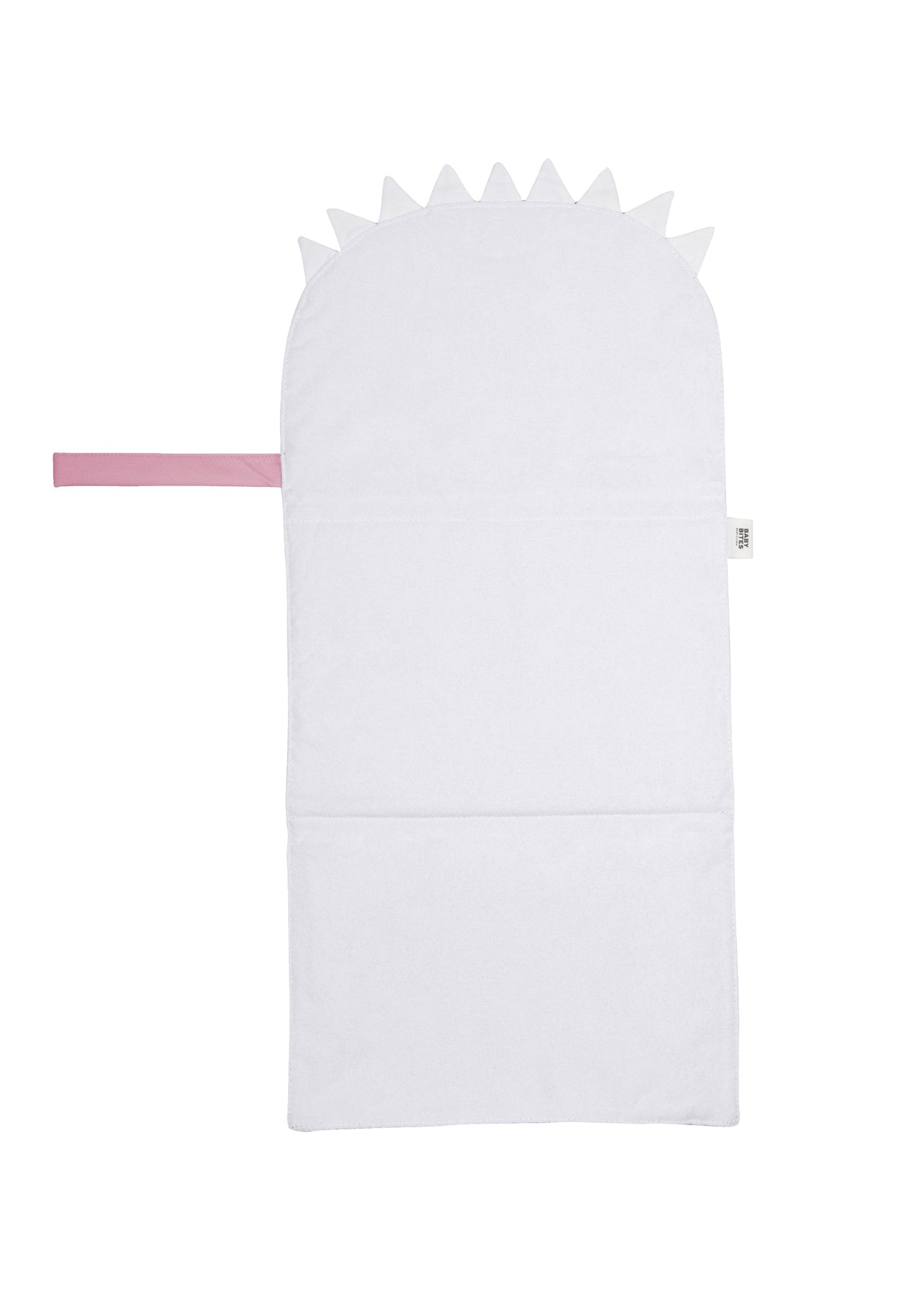 Cambiador de viaje rosa