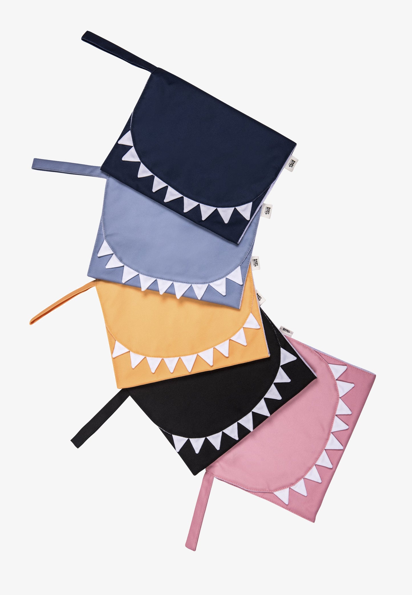 Cambiador de viaje azul pizarra