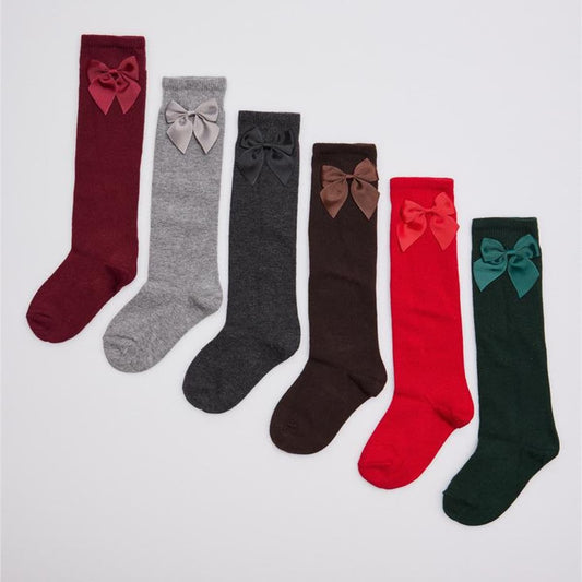 Calcetín infantil con lazo Ysabel Mora 02820 6 unidades