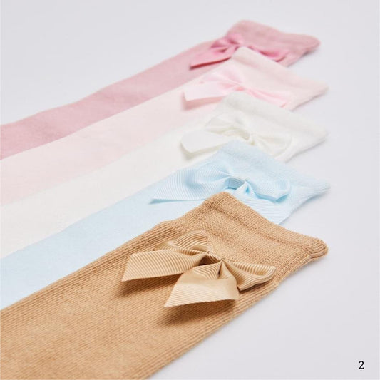 Calcetín infantil con lazo Ysabel Mora 02820 – Elegancia, comodidad y colores para cada look 6 unidades