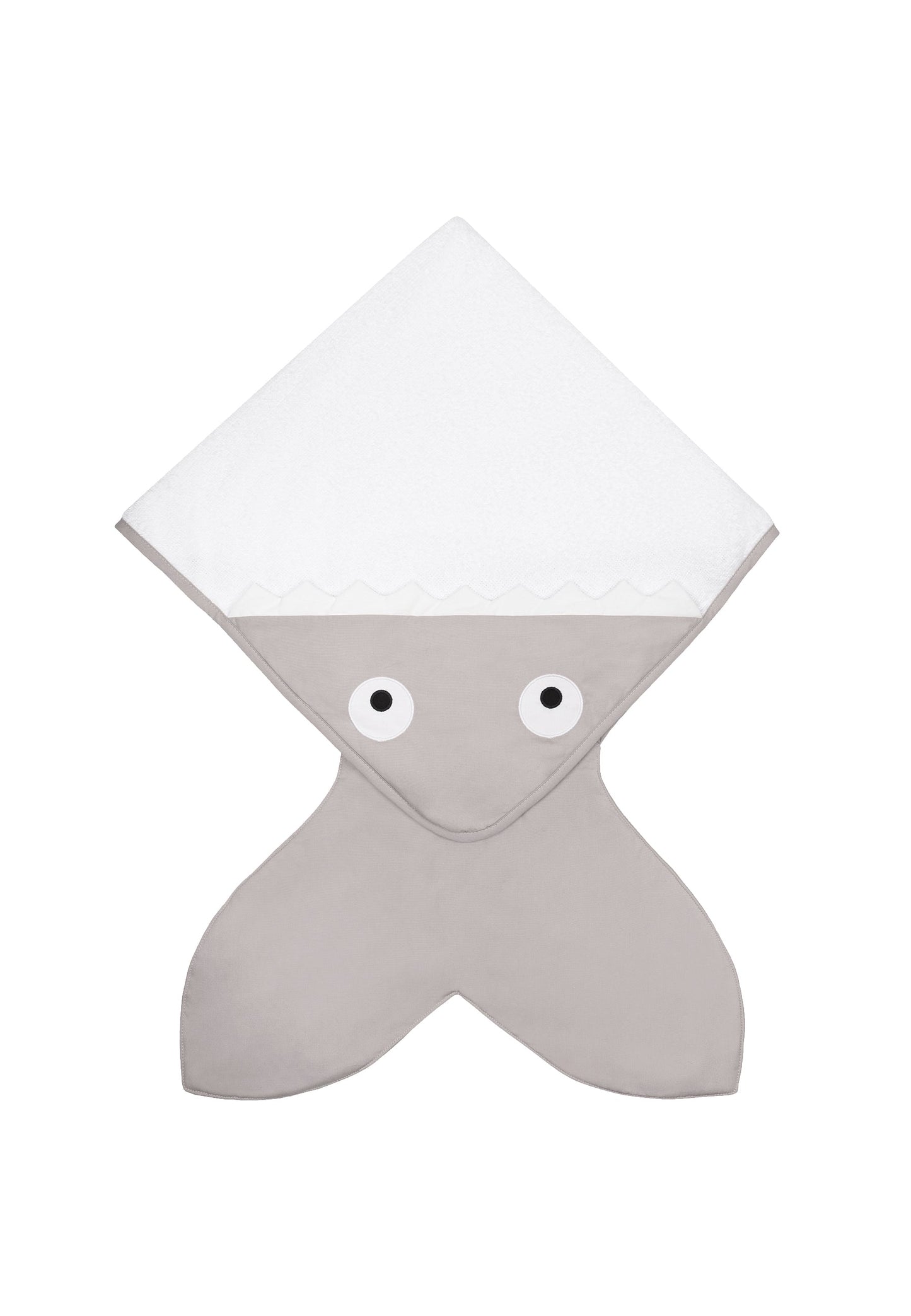 Toalla cola de Tiburón - Gris piedra