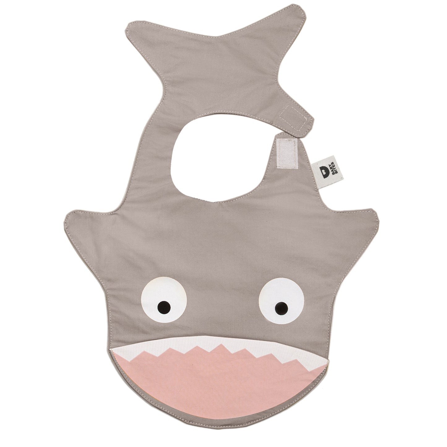 Babero impermeable Tiburón gris piedra