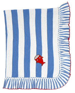 Manta 100% algodón - Sharky Stripes