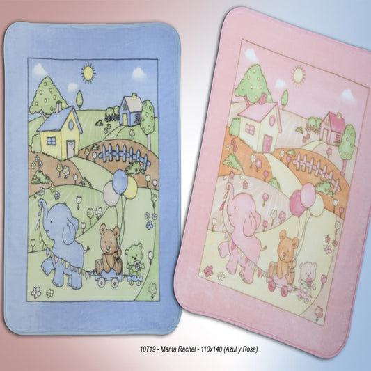 Manta Rachel Cuna Elefante Gamberritos 10719