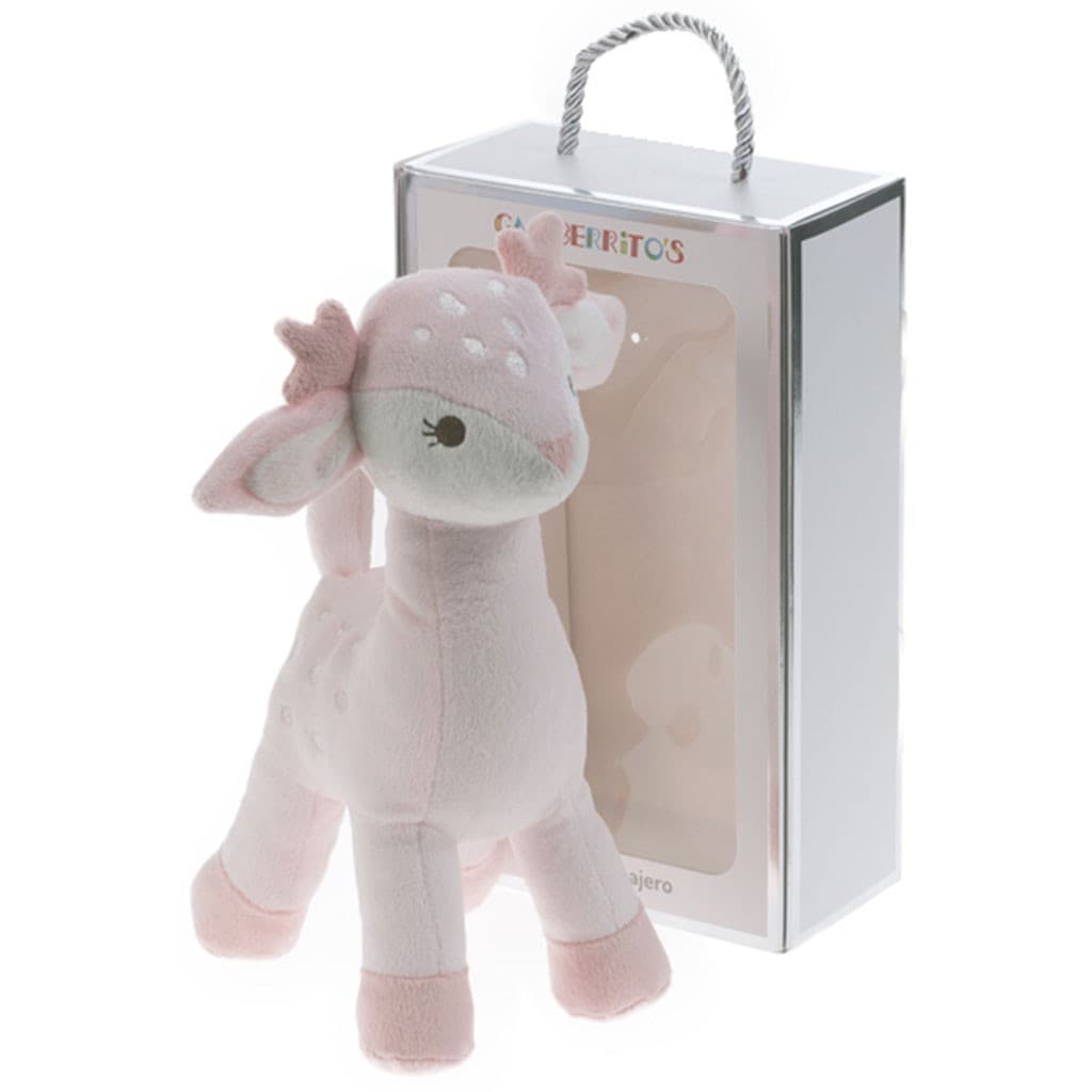 Peluche bebé ciervito en caja Gamberritos 10776 – Un detalle dulce y suave para acompañar sus primeras aventuras