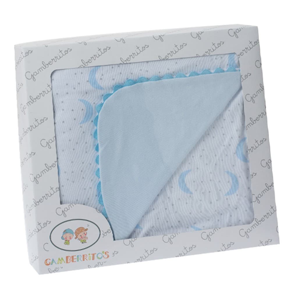 Yatsi 25200054 Coelhinhos e Corações Manta para Bebé Swaddle Algodão extra macio e design delicado