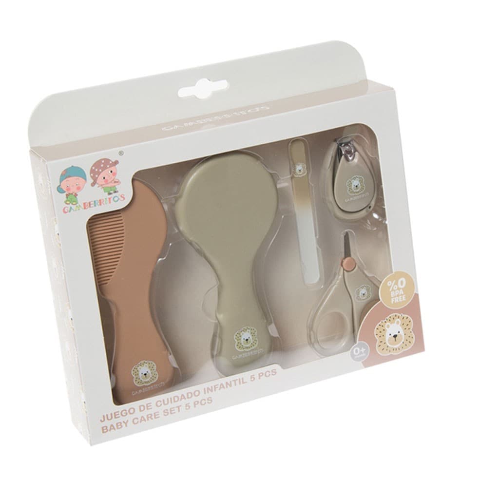 Estuche de aseo para bebé 5 piezas Gamberritos 10914 – Todo lo necesario para su cuidado diario