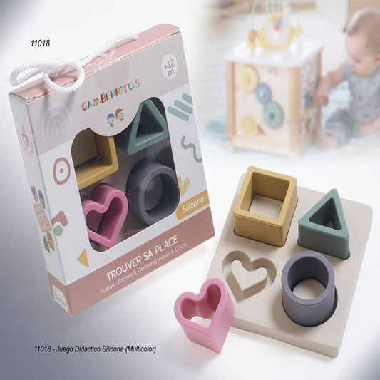 Puzzles formas y colores GAMBERRITOS 11018