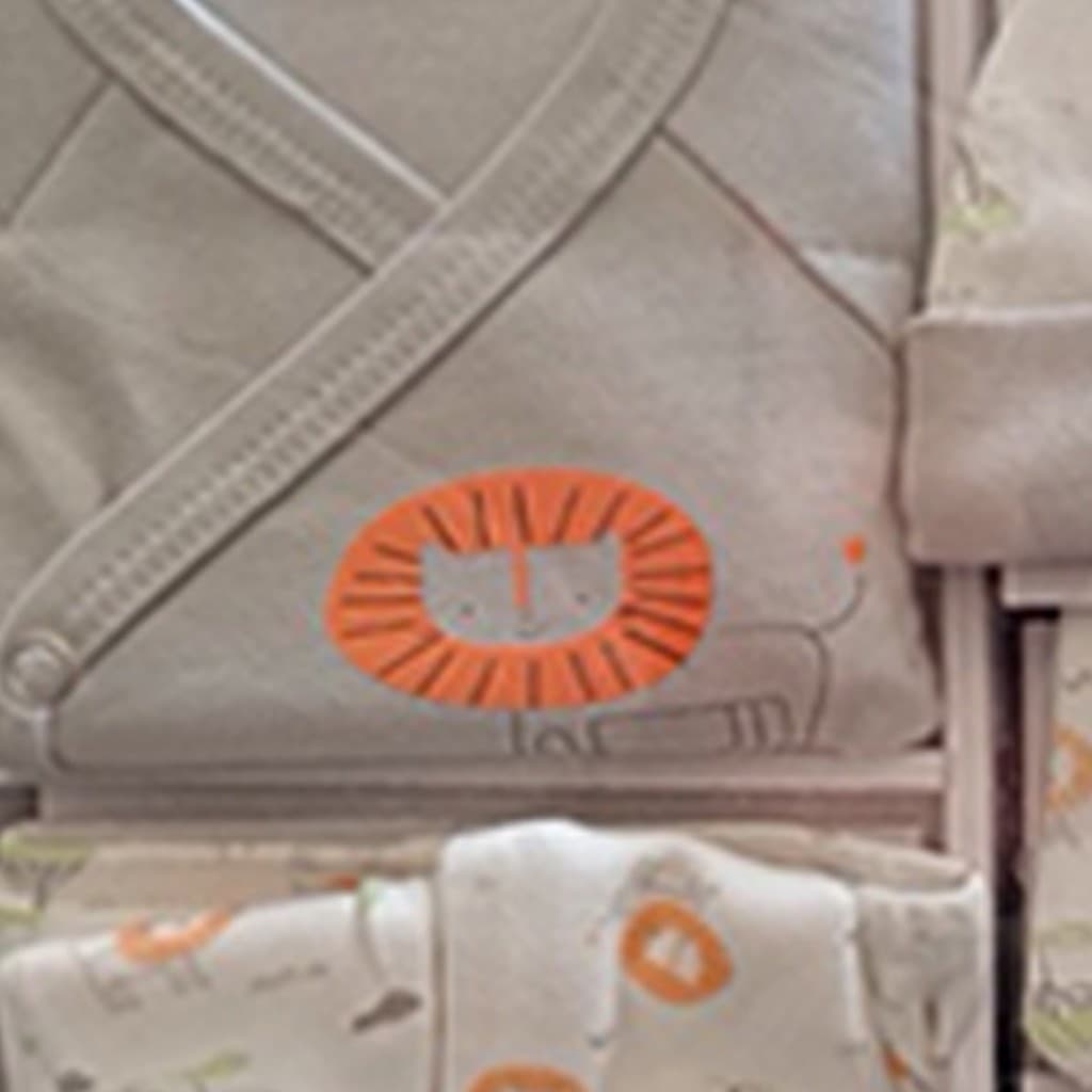 Set regalo bebe 5 piezas algodón leoncito Gamberritos 11039