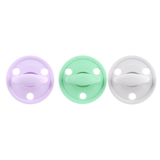Chupete DIAMOND FS By Nenina & Co Lila, Mint y Gris