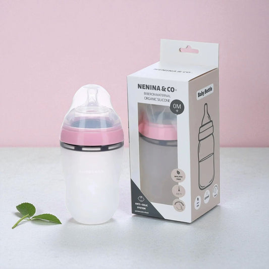 Biberon de silicona como el pecho de mamá Nenina & Co