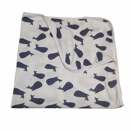 Arrullo bebé BABYBOL algodón orgánico ballenas Suave y transpirable