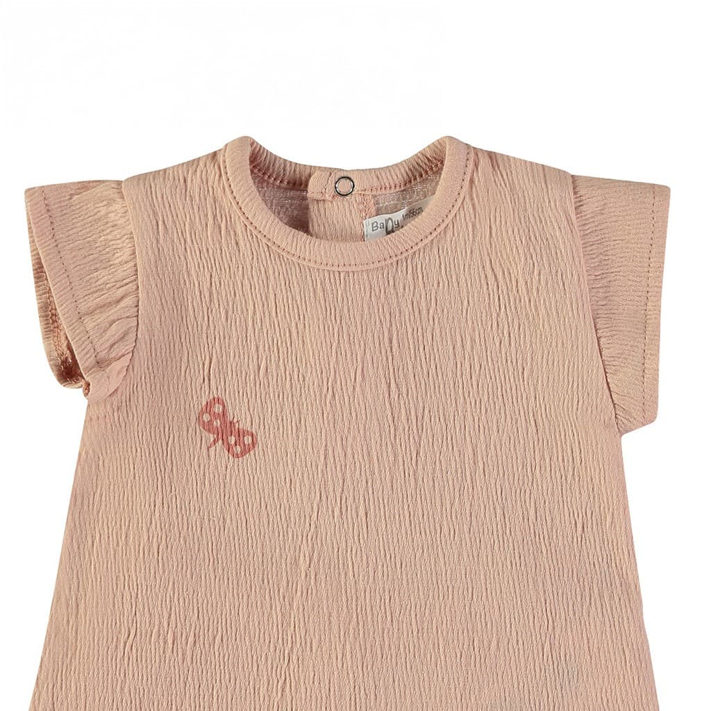 Conjunto bebé de algodón con camiseta y braguita Babybol 160830