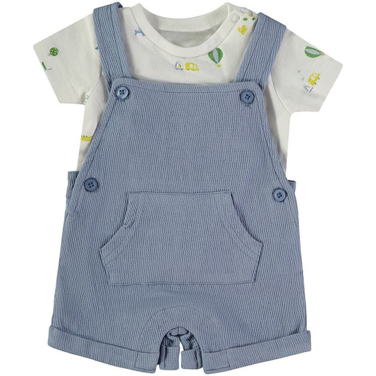 Conjunto bebé peto azul Babybol 160862