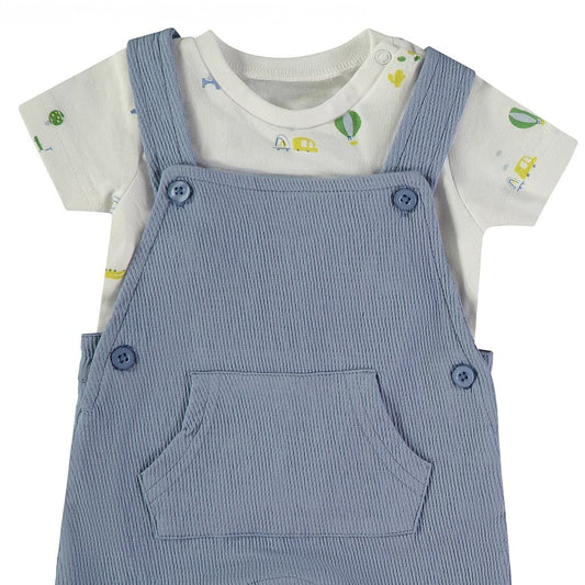 Conjunto bebé peto azul Babybol 160862