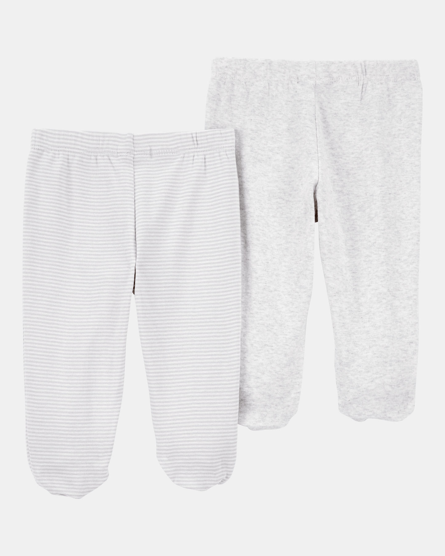 Pack dos pantalones algodón grises