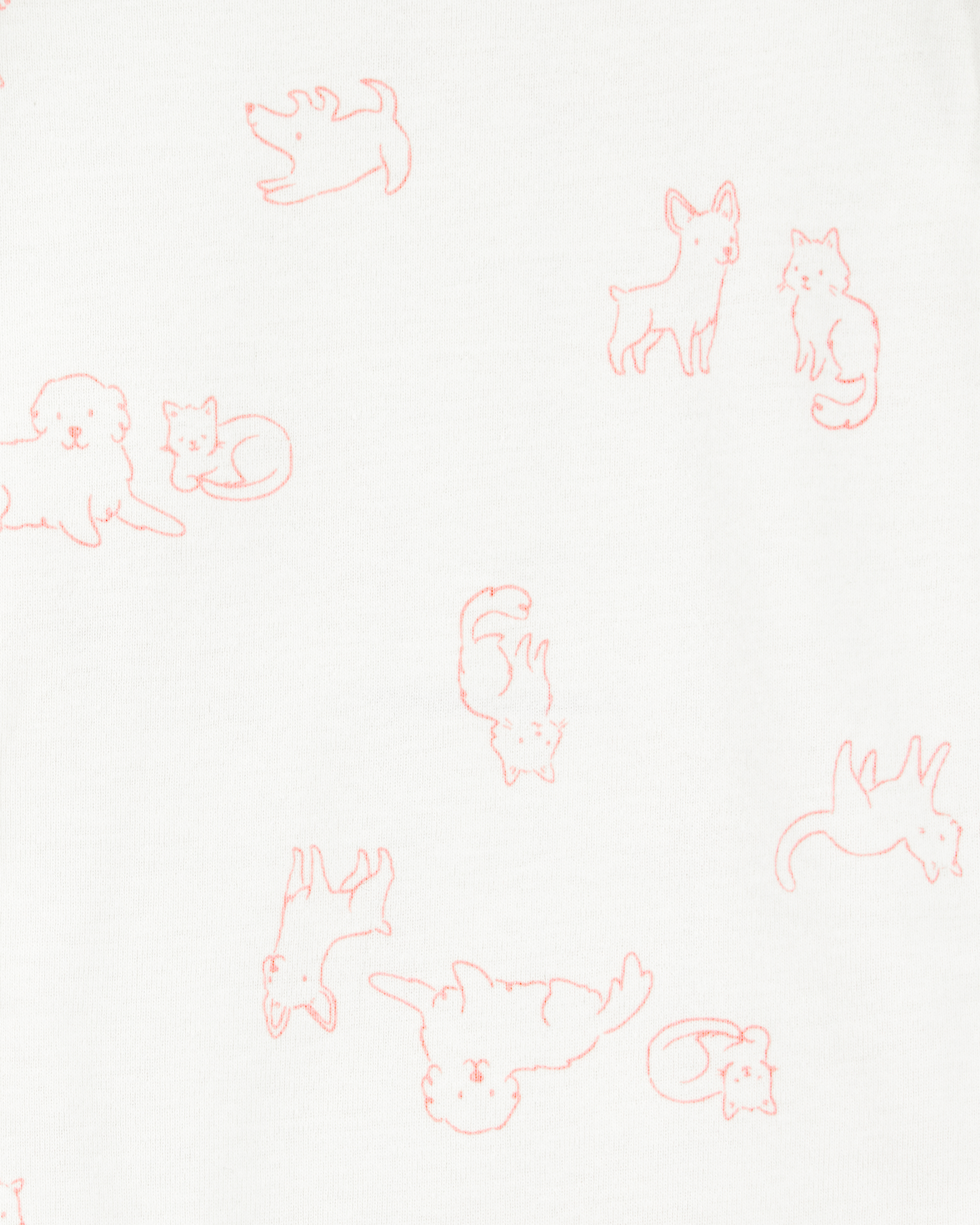 Pack cinco bodies algodón diseño perro