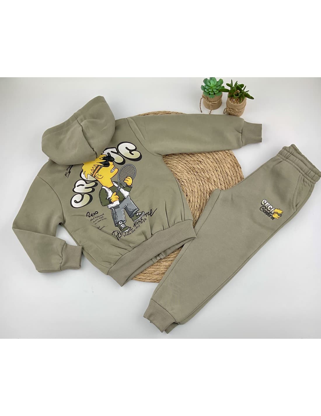 Chándal niño sudadera afeltado 522105005 (4 A 14 AÑOS)