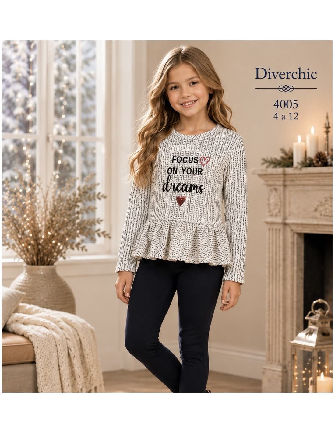 Ensemble bébé fille "Brilli" DIVERCHIC 522103011 