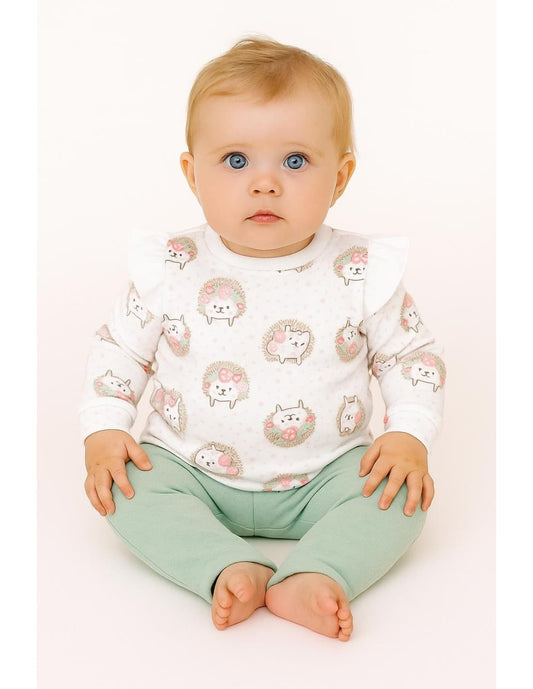 Casaco de Bebé com Gorro e Cuecas Baby Ferr 522125406 (3 a 24 meses)