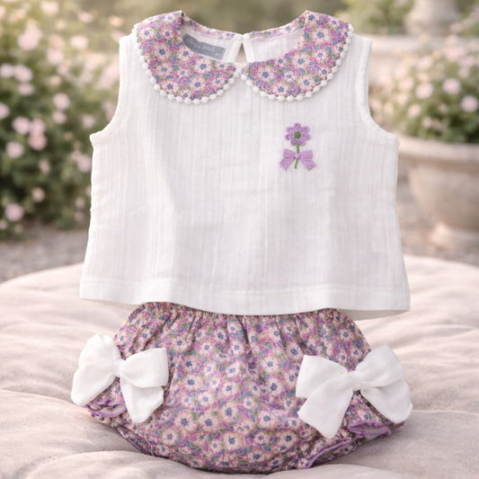 Conjunto Bebé Bambula Floral 622005034 – Alma Petit