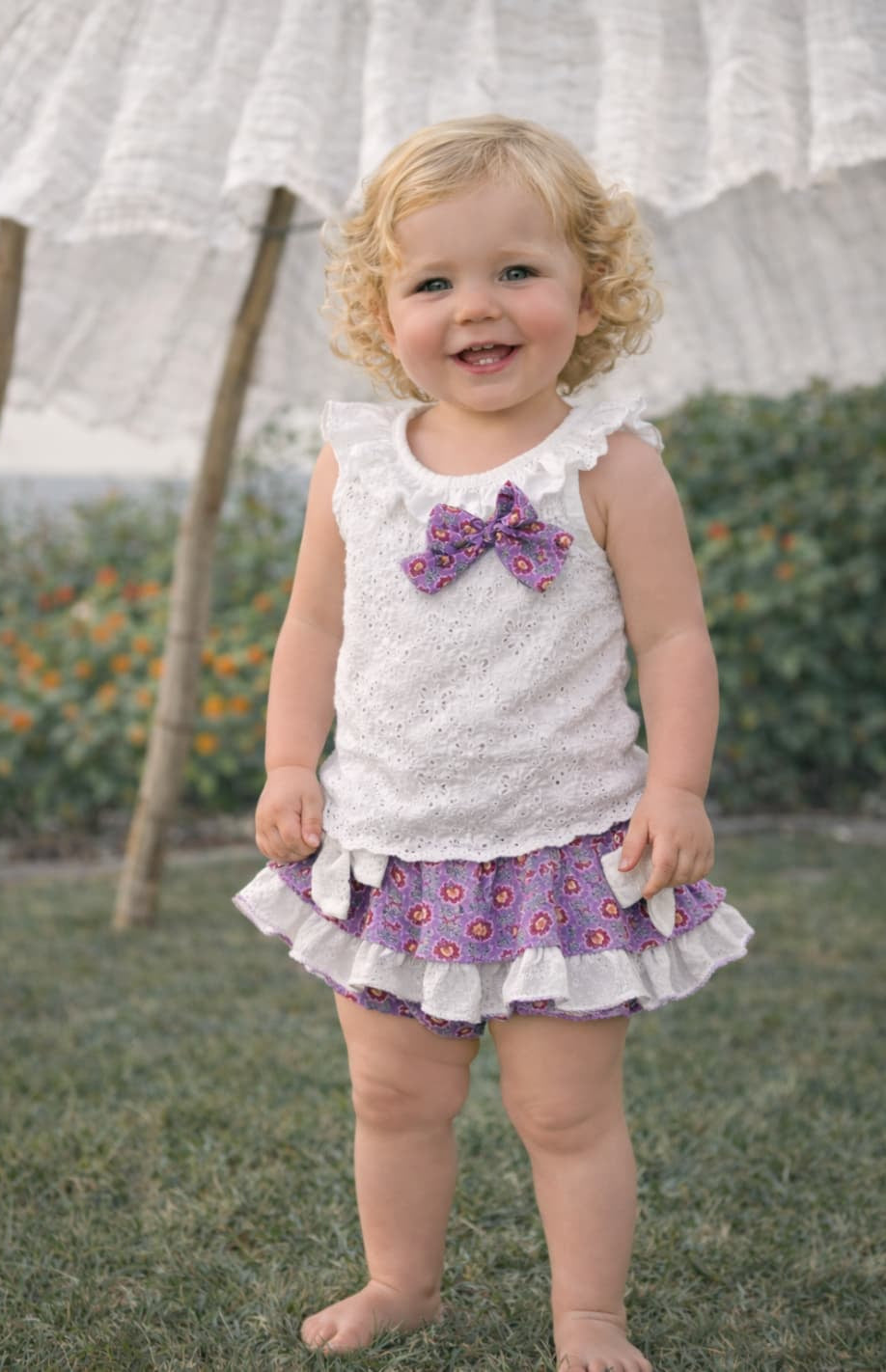 Conjunto bebé niña Diverchic Flores 622004015