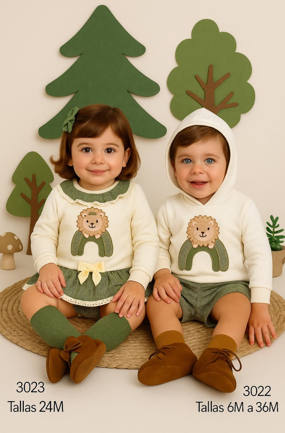 Alma Petit 522107009 Conjunto Star Baby Girl T-shirt Branca e Cuecas Tartan 