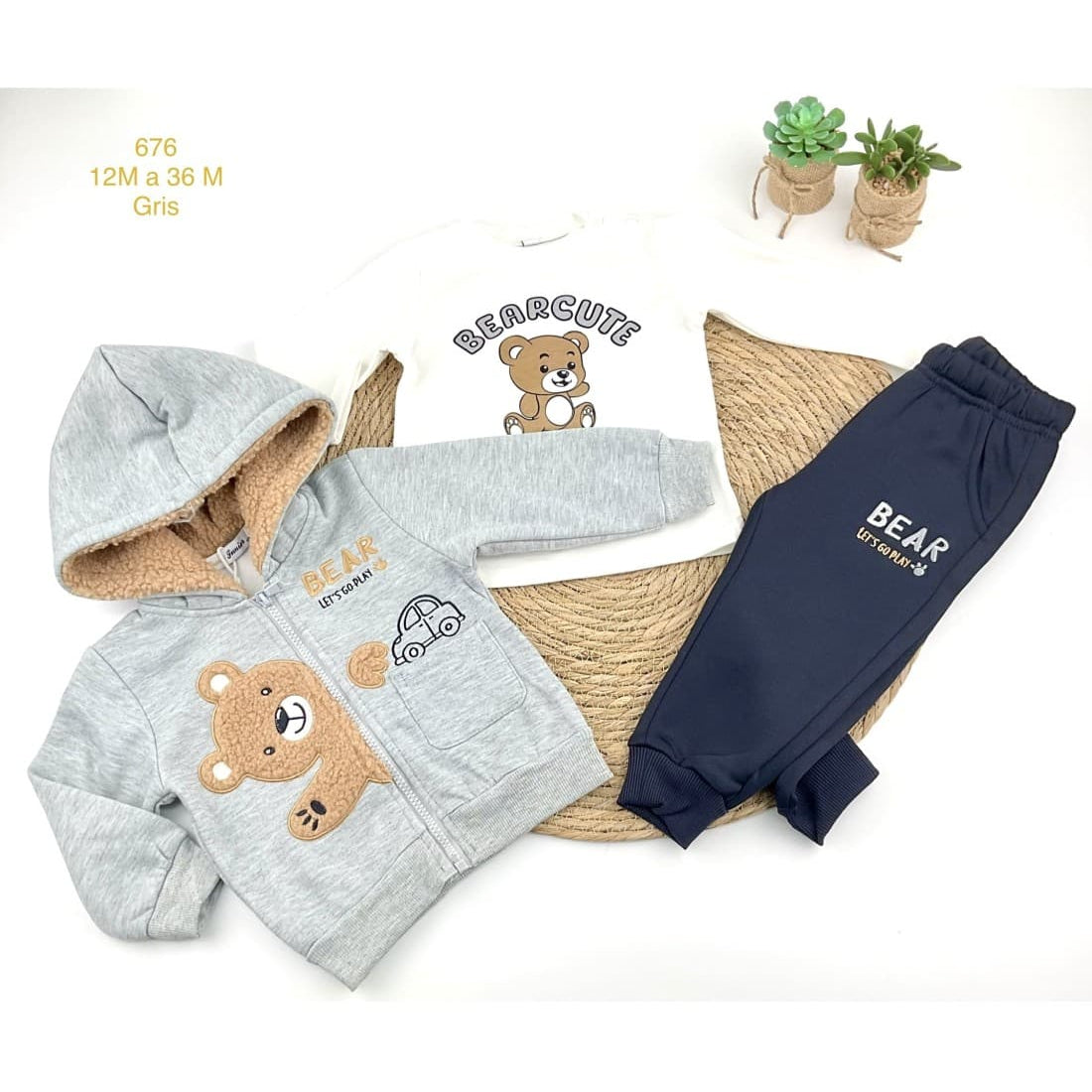 Chándal niño Sudadera con capucha 522100676 (12m a 36m)