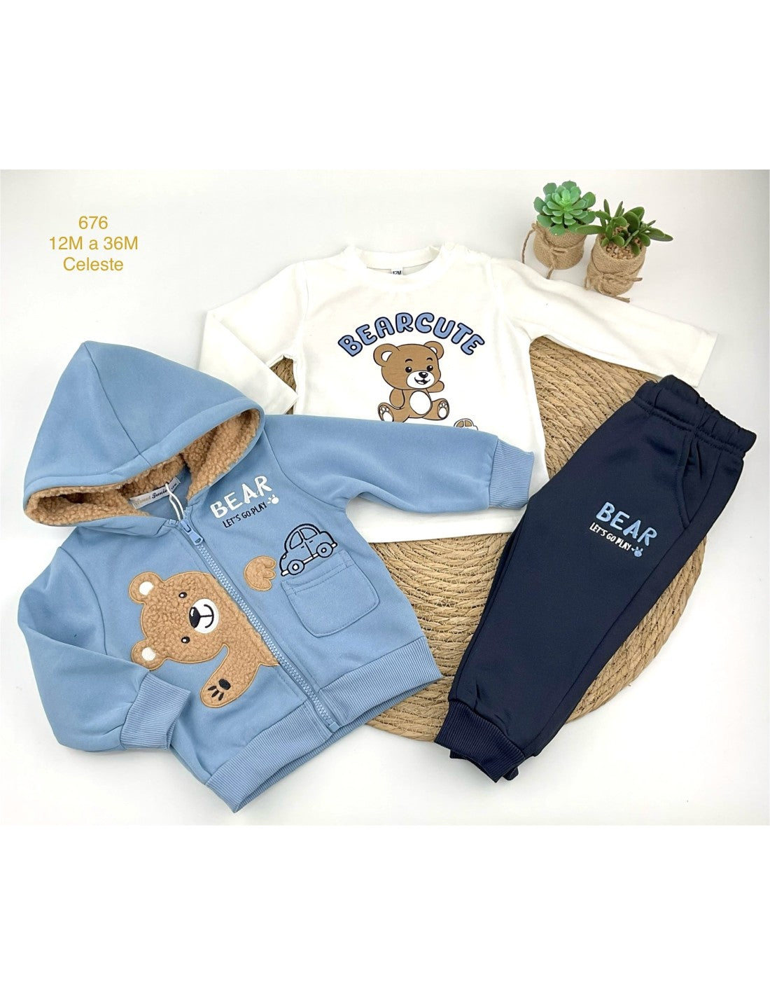 Chándal niño Sudadera con capucha 522100676 (12m a 36m)