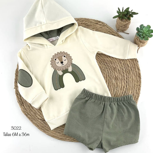 Conjunto bebé niño DIVERCHIC león 522103022