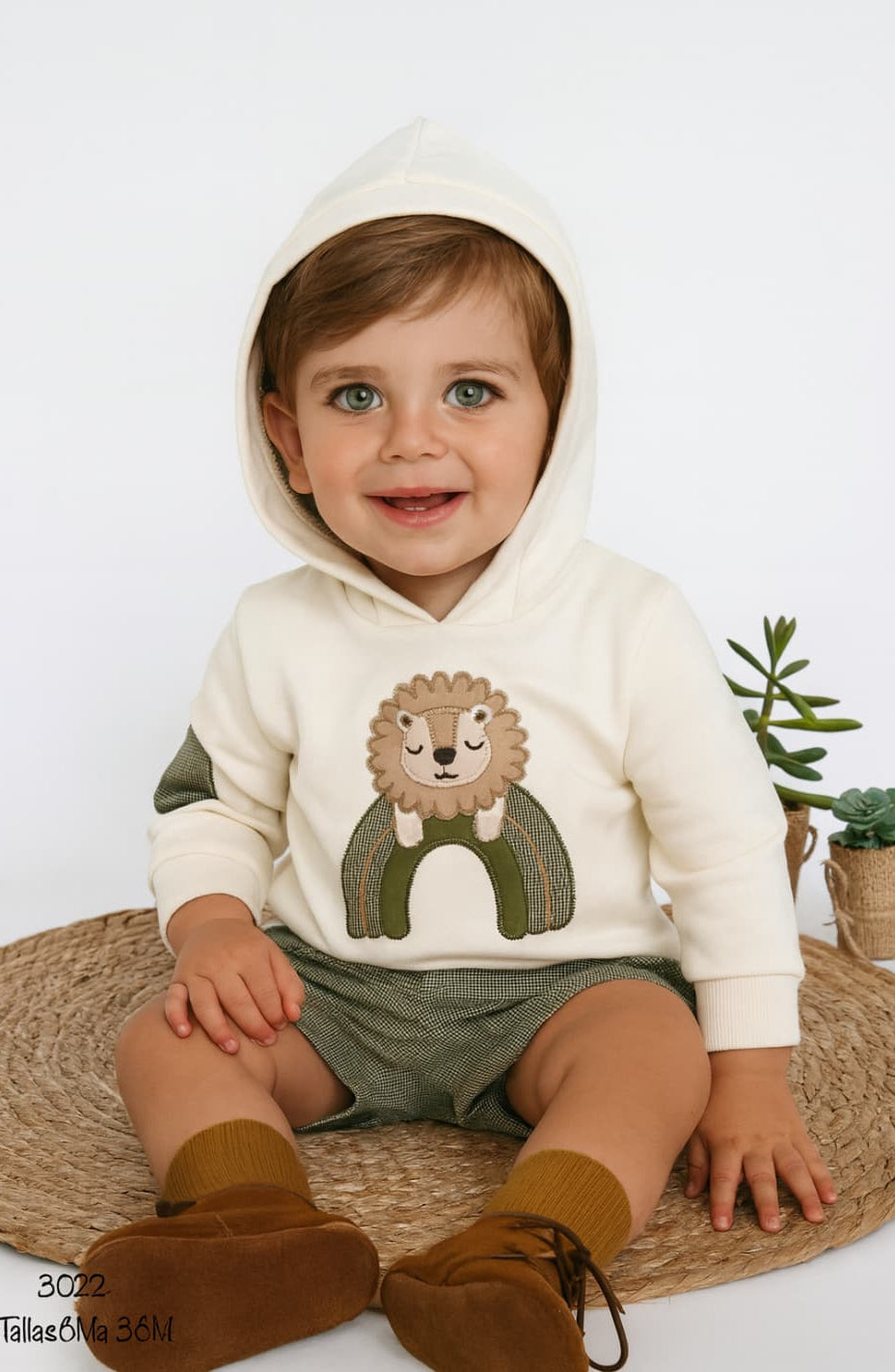 Conjunto bebé niño DIVERCHIC león 522103022