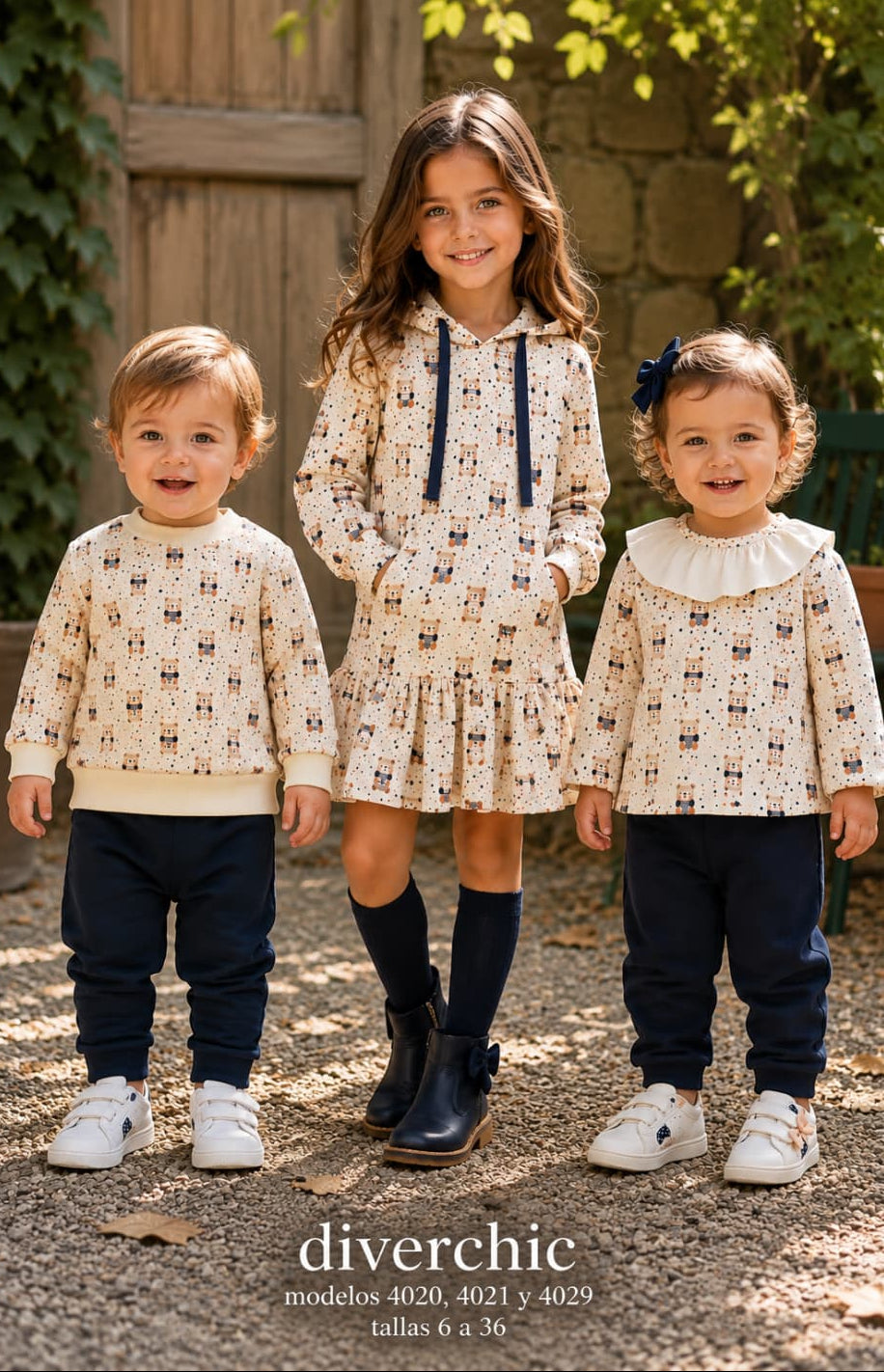 Ensemble bébé fille "Brilli" DIVERCHIC 522103011 