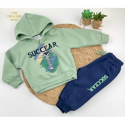 Chándal niño Sudadera con capucha 522101706 (12m a 36m)