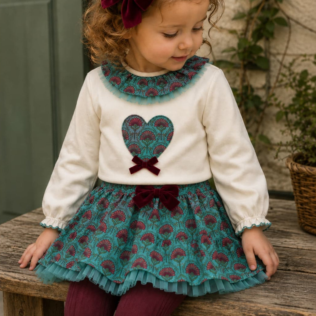 Ensemble bébé fille "Brilli" DIVERCHIC 522103011 
